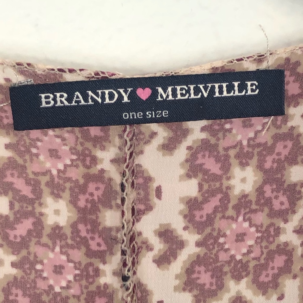 Brandy Melville Floral Boho Kimono OS - Picture 7 of 8